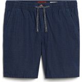 Superdry - Broek - Blauw Gemêleerd - Harembroeken