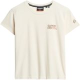 Superdry - Sportswear T-shirt - Dames - Aansluitend - Met Logo