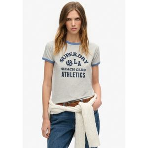 Athletic Essentials - Beach Graphic - T-shirt - Wit - Katoen