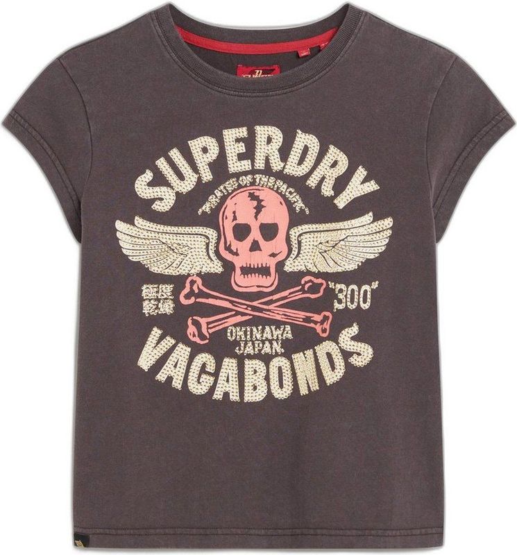 Superdry - Embellished Poster Cap - T-shirt - Met Korte Mouwen
