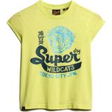 Superdry - Varsity Burnout - T-shirt - Met Korte Mouwen