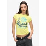Superdry - Varsity Burnout - T-shirt - Met Korte Mouwen