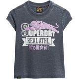 Superdry - Varsity Burnout - T-shirt - Met Korte Mouwen