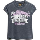 Superdry - Varsity Burnout - T-shirt - Met Korte Mouwen