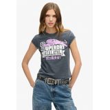 Superdry - Varsity Burnout - T-shirt - Met Korte Mouwen