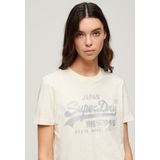 Superdry - Metallic T-shirt - Dames - T-shirts