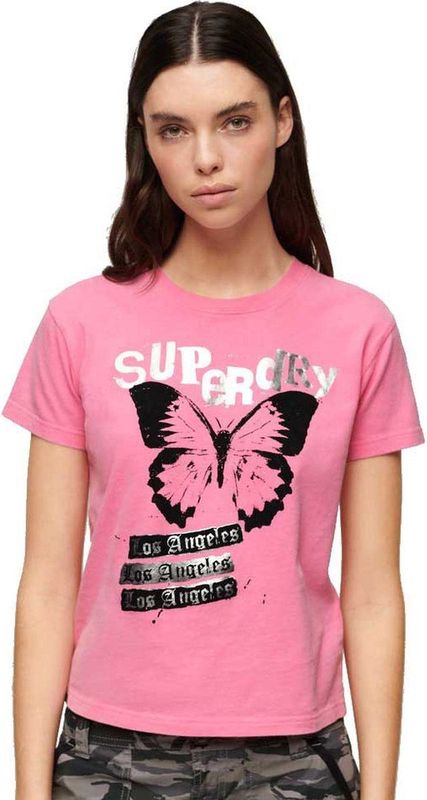 Superdry - Lo-fi Rock Graphic - Fitted T-shirt - Korte Mouwen