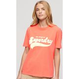 Superdry - Retro Flock - T-shirt - Korte Mouwen