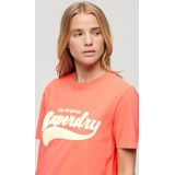 Superdry - Retro Flock - T-shirt - Korte Mouwen