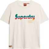 Superdry - Retro Flock - T-shirt - Korte Mouwen