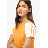 Superdry - W1011427A - T-shirt - Geel - Korte Mouwen - Casual
