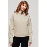 Vrouwelijke casual sweat met ritskraag Superdry Sport Tech