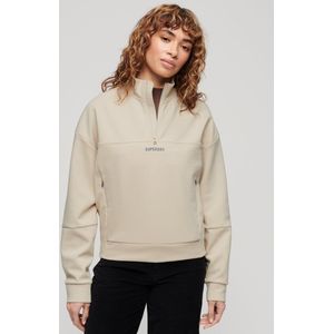 Vrouwelijke casual sweat met ritskraag Superdry Sport Tech