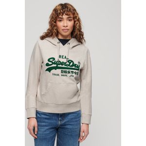 Superdry - Hoodie - Dames - Geborduurd Vintage-logo en Grafische Print