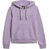 Superdry - Metallic Hoodie - Dames - Hoodies