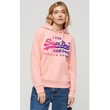 Superdry - Tonal Hoodie - Dames - Met Vintage Logo en Grafische Print