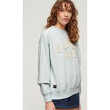 Superdry - Applique Athletic Loose - Sweatshirt - Zacht - Ronde Hals