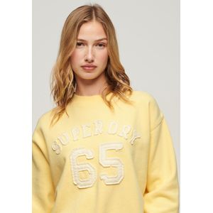 Superdry - W2012102A - Sweatshirt - Geel - Losse Pasvorm - Lange Mouwen