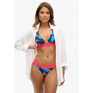 Superdry - Logo Triangle - Bikinitop - Blauw