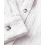 Superdry - W4010422A - Lang Strandshirt - Wit - Katoen - Lange Mouwen