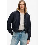 Superdry - M5011876A Surplus - Bomberjack - Groen - Polyester - Lange Mouwen