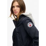 Superdry - M5011876A Surplus - Bomberjack - Groen - Polyester - Lange Mouwen