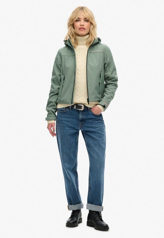 Superdry - Hooded Soft Shell Trekker Jacket - Jas