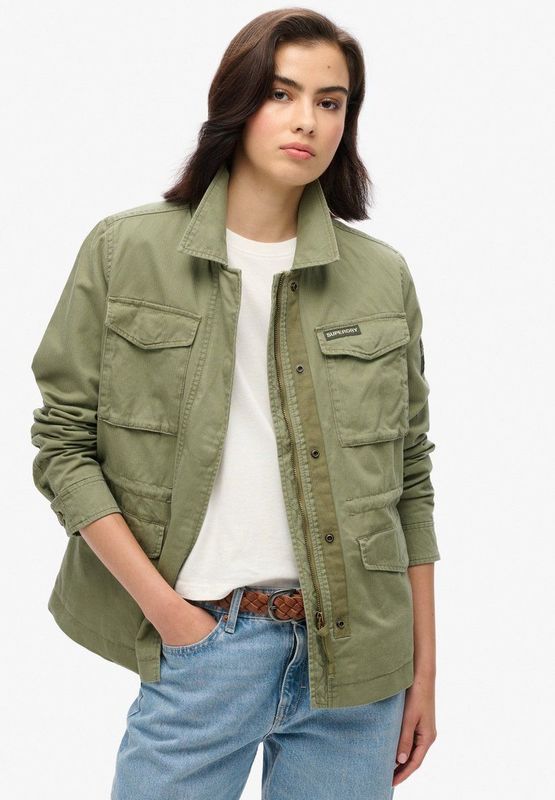 Superdry - Military M65 Lightweight Jacket - Tan Brown - Lichtgewicht