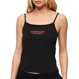 Superdry - Sportswear aansluitend camitopje met logo - Dames - Vesten