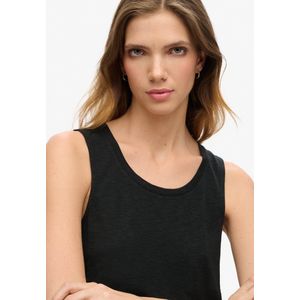 Superdry - Scoop Neck Tank Top - Zwart - Katoen