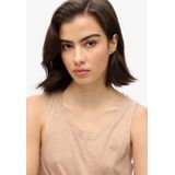 Superdry - Scoop - Mouwloos T-shirt - Zwart