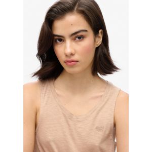 Superdry - Scoop - Mouwloos T-shirt - Zwart