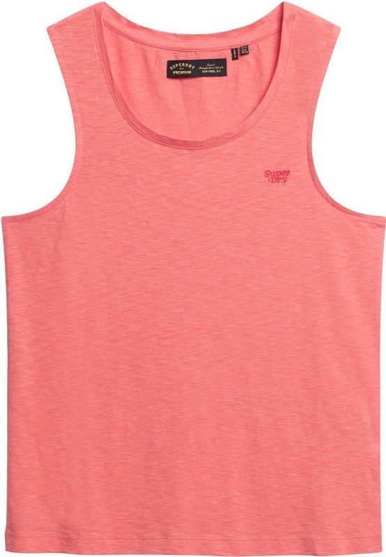 Imprimétops - Sugar Coral - Mouwloos - Ronde Hals - Relaxed Pasvorm