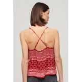 Superdry - Geweven Camitopje - Dames - Met Print