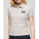 Superdry - 90s Fitted - Poloshirt - Beige - Korte Mouw