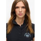 Superdry - 90s Fitted - Poloshirt - Zwart - Korte Mouw