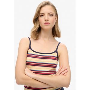 Superdry - Athletic Essentials - Hemd - Geel - 95% Katoen 5% Elastaan