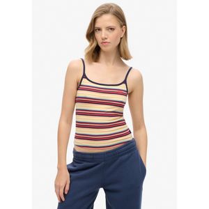 Superdry - Athletic Essentials - Hemd - Zwart - Slim Fit, 95% Organisch Katoen, 5% Elastaan