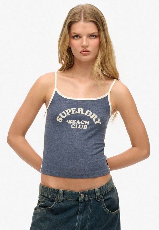 Superdry - Athletic Essentials Branded - Mouwloos T-shirt