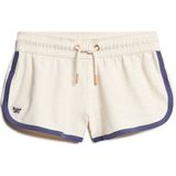 Superdry Essential Logo Racer Ub Korte Broek Beige Vrouw