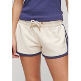 Superdry Essential Logo Racer Ub Korte Broek Beige Vrouw