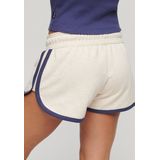 Superdry Essential Logo Racer Ub Korte Broek Beige Vrouw