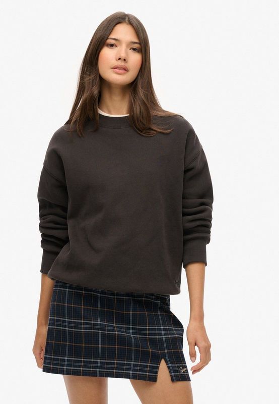 Superdry - W7210321A - Geruite Minirok - Beige - Casual - Polyester