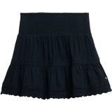 Superdry - Ibiza Lace Mix - Korte Rok - Zwart - Loose Fit, Katoen 100%