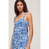 Superdry Tie Back Lange Jurk Zonder Mouwen
