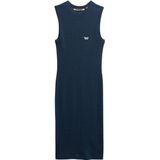 Superdry - Geribde Jurk - Halflang - Dames