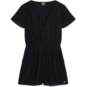 Superdry - Beach - Jumpsuit - Zwart - Katoen