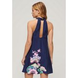 Superdry - Korte Mouwloze Jurk - Bedrukt - Mini - Relaxed Fit