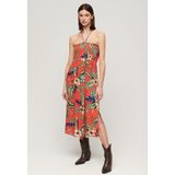 Superdry - Smocked Midi - Strandjurk - Slim Fit