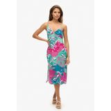 Superdry - Printed Slip - Lange Jurk - Zonder Mouwen